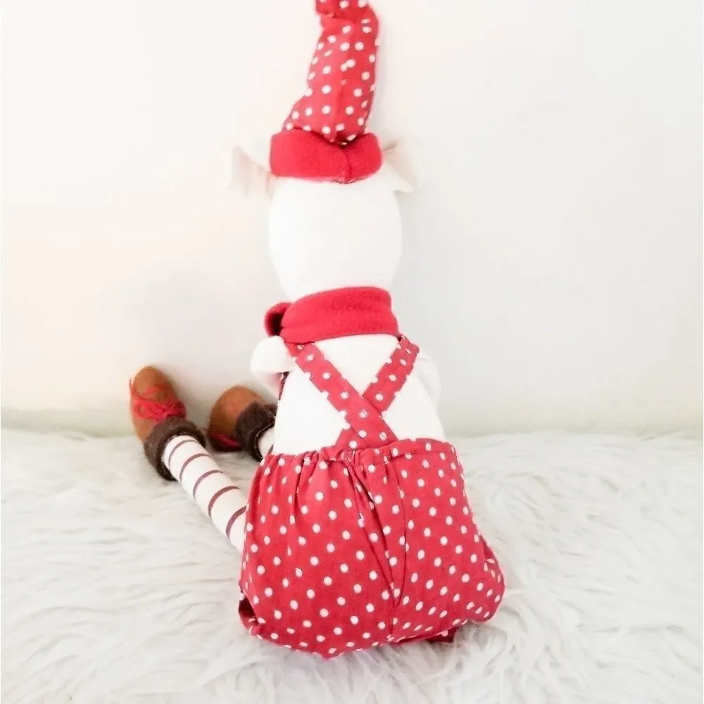 Christmas plush elf decor farmhouse